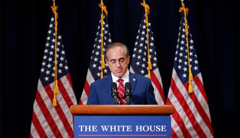A Wednesday report indicated that Veterans Affairs Secretary David Shulkin (pictured above), along with his staff, had misled ethics officials about a European trip that he and his wife, Merle Bari, along with Shulkin's chief of staff Vivieca Wright Simpson took in the summer of 2017. But he is not the only official in the Trump administration to face similar problems regarding air travel and spending. (AP Photo/Pablo Martinez Monsivais)