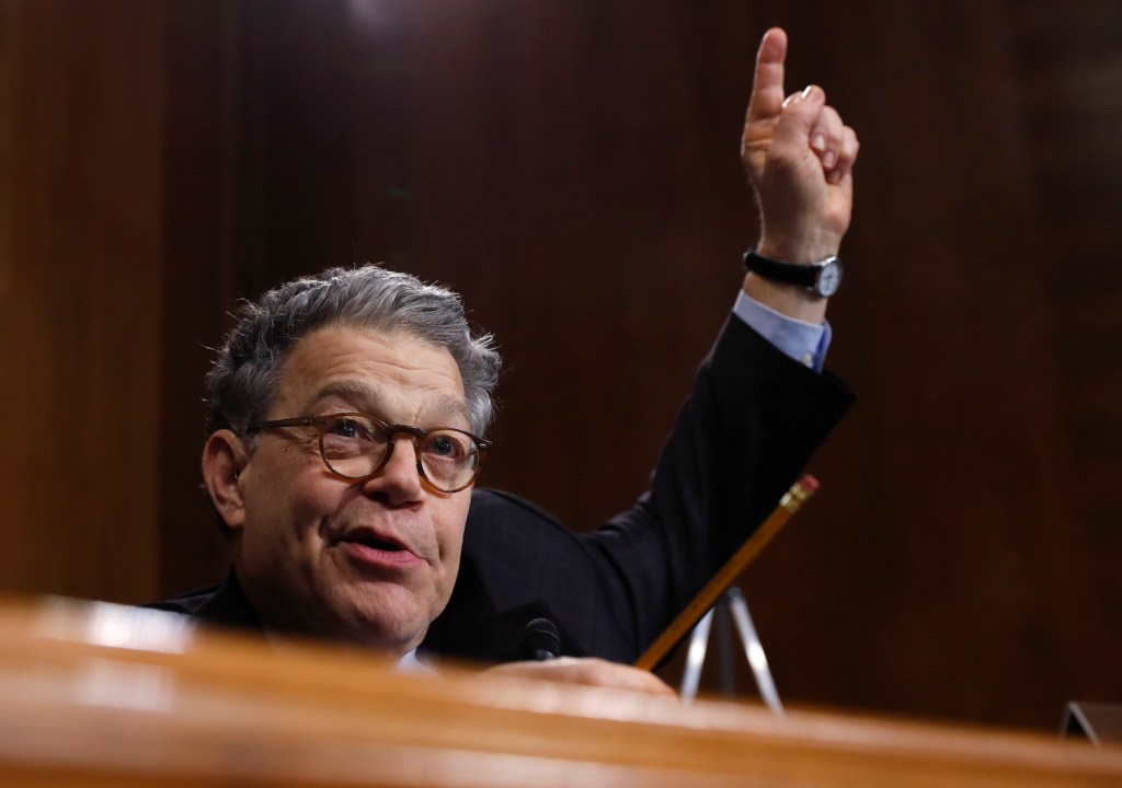 Watch: Perry’s risqué comment about Al Franken’s couch