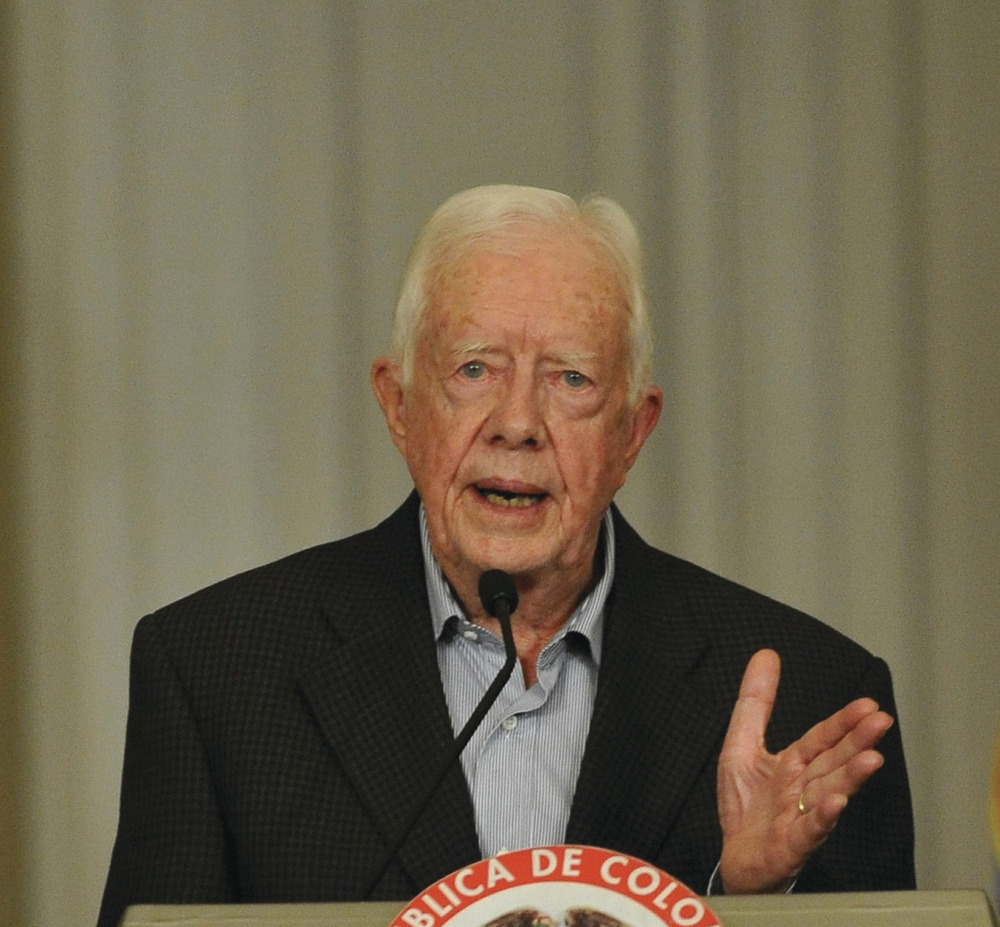 Sightings: Jimmy Carter wanders AU campus