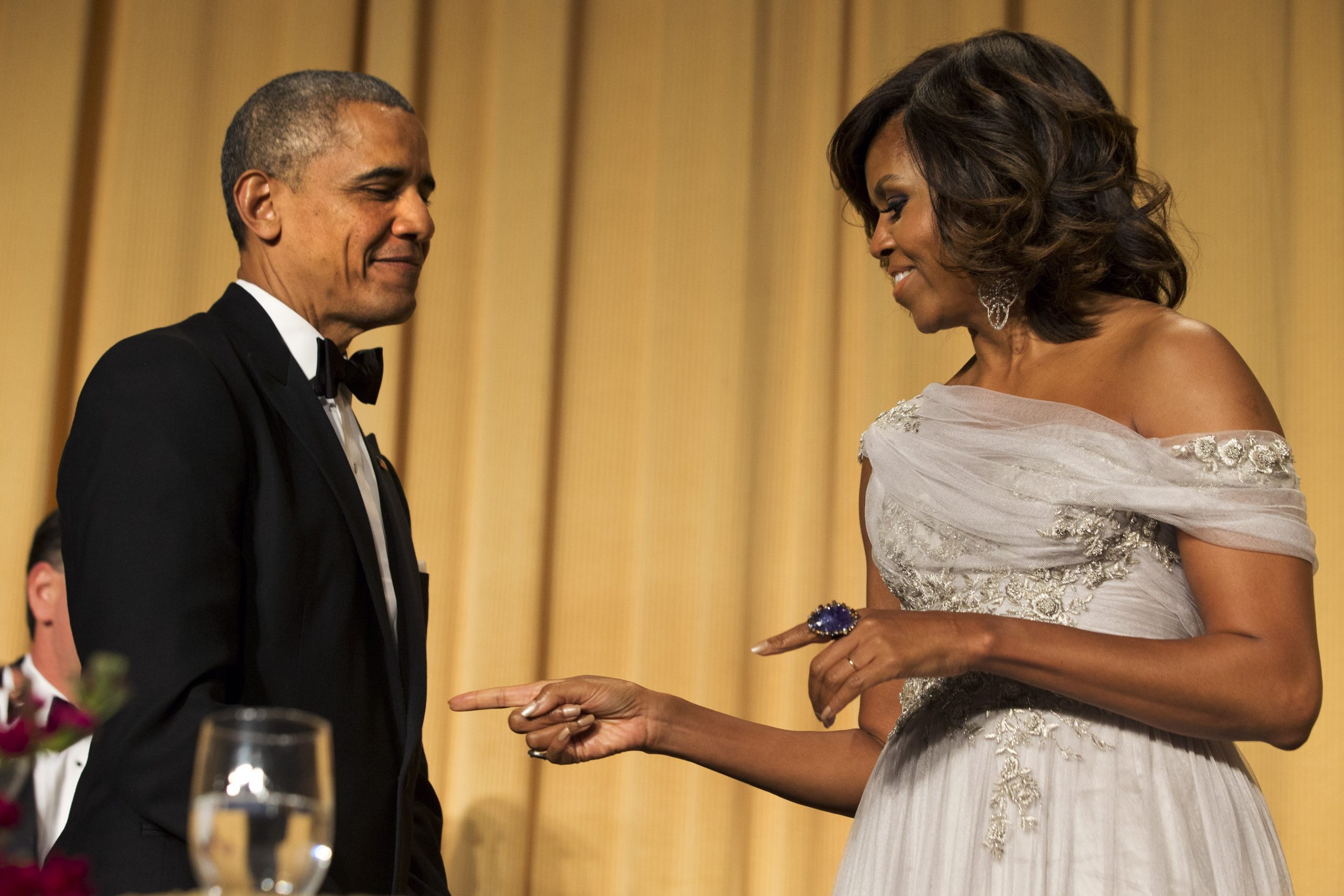 First lady recalls time Obama mistaken for waiter at black-tie event