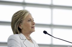 Clinton: Trump ‘great at innuendo and conspiracy theories’