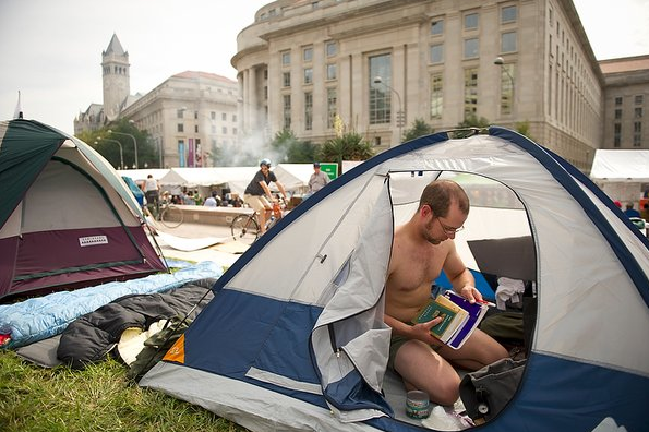 Park Police turn blind eye to illegal sleepovers