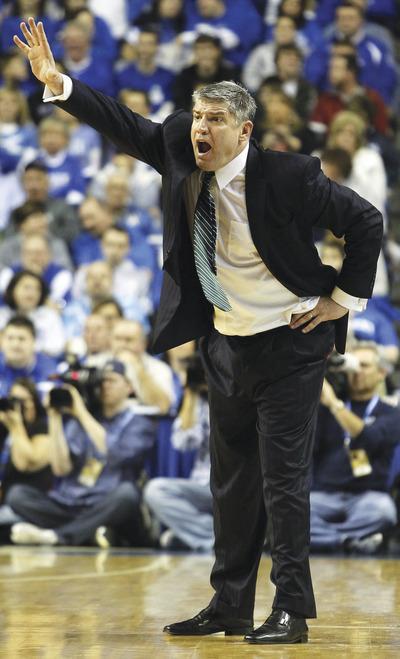James Crisp/AP
Jimmy Patsos and Loyola, who finished 24-8 and won the MAAC tournament, will face Ohio State in their opening game of the NCAA tournament on Thursday night.