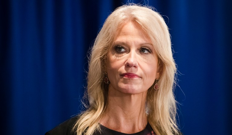 Walter Shaub, the former director of the Office of Government Ethics, tweeted he received an email from the chief of the Office of Special Counsel's Hatch Act Unit about the opening of a case file on White House counselor Kellyanne Conway. (AP Photo/Matt Rourke)
