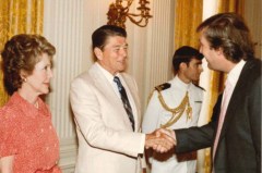 PHOTO: Trump tweets old picture of himself meeting Ronald and Nancy Reagan