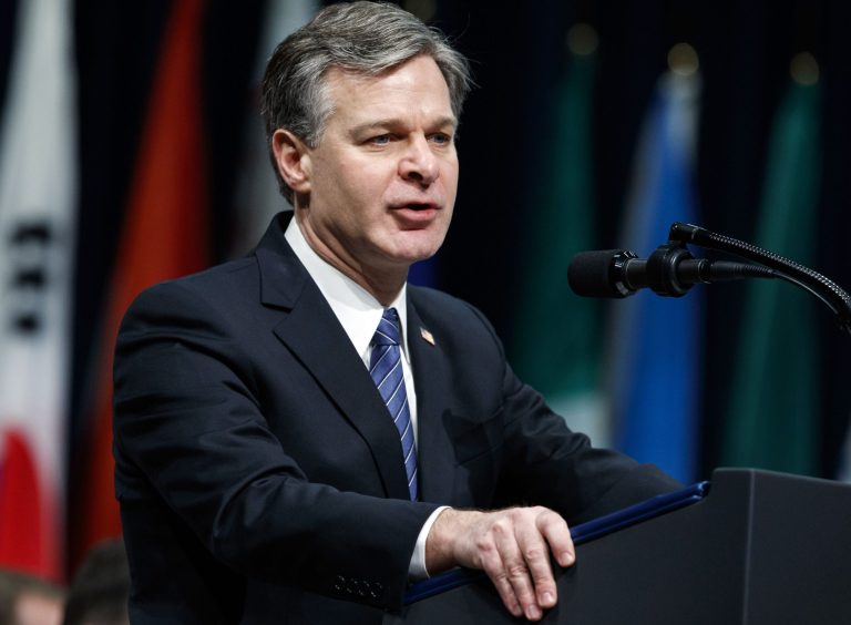 FBI Director Christopher Wray said the FBI does not want a 
