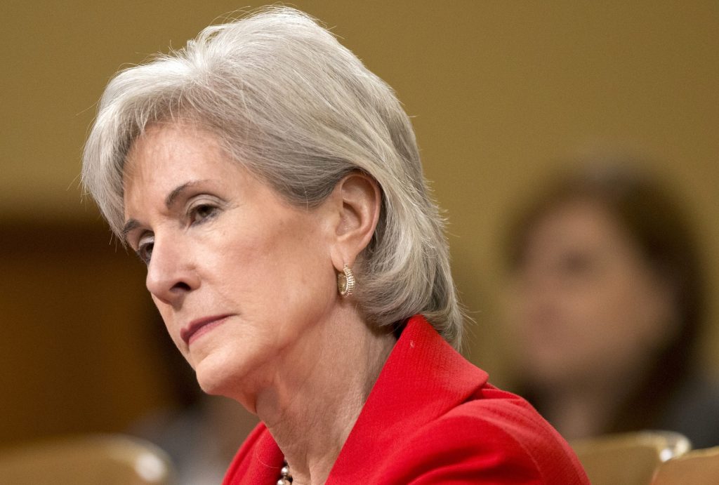 Kathleen Sebelius hitting up Obamacare beneficiaries