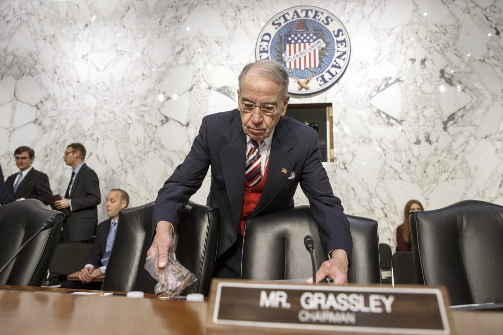 Grassley says omnibus raises terrorist risks