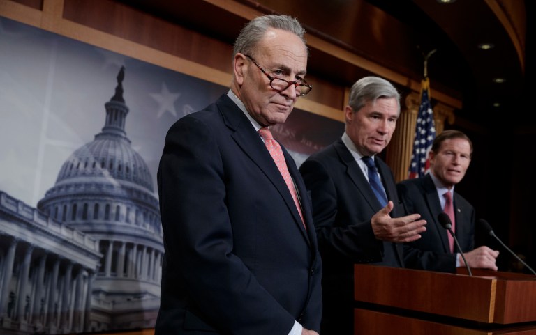 Congress leaves for a two-week recess, and GOP leaders are committed to seating Gorsuch on the high court by then. (AP Photo/J. Scott Applewhite)