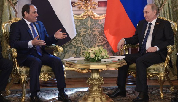 Putin visit to Egypt proves why Trump must be a realist