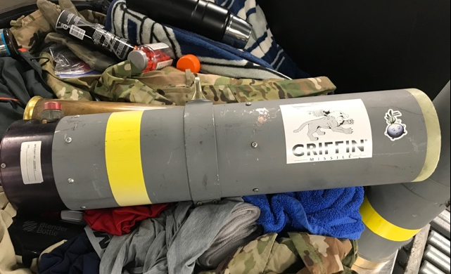 TSA finds missile launcher in bag of US service member returning from Kuwait
