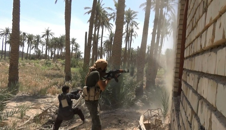The situation is dire for the 50,000 people held hostage by the extremist group. (militant photo via AP)