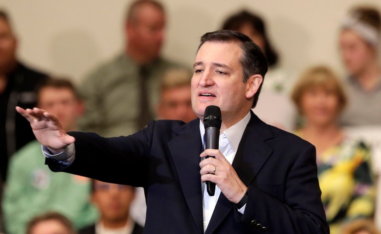 Ted Cruz said Donald Trump is 