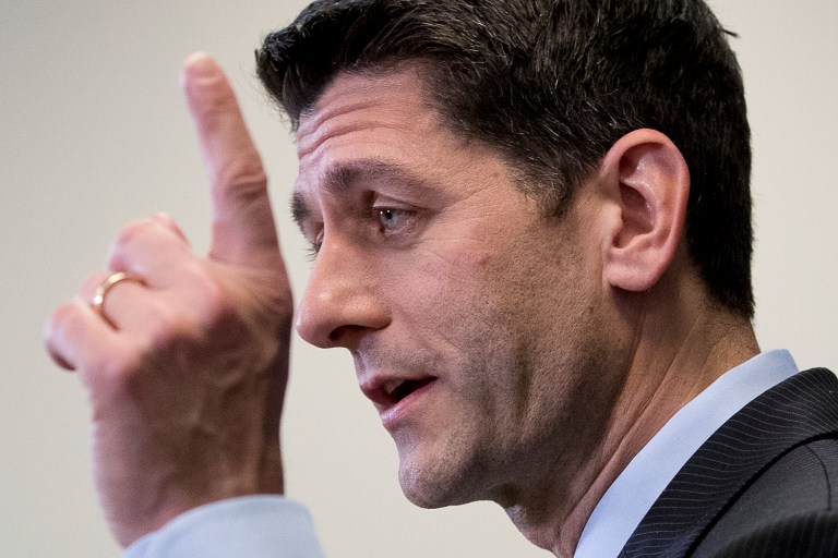 House Speaker Paul Ryan says the nation can accept his repeal and replace bill or it can keep the mess it already has. (AP Photo/Andrew Harnik)