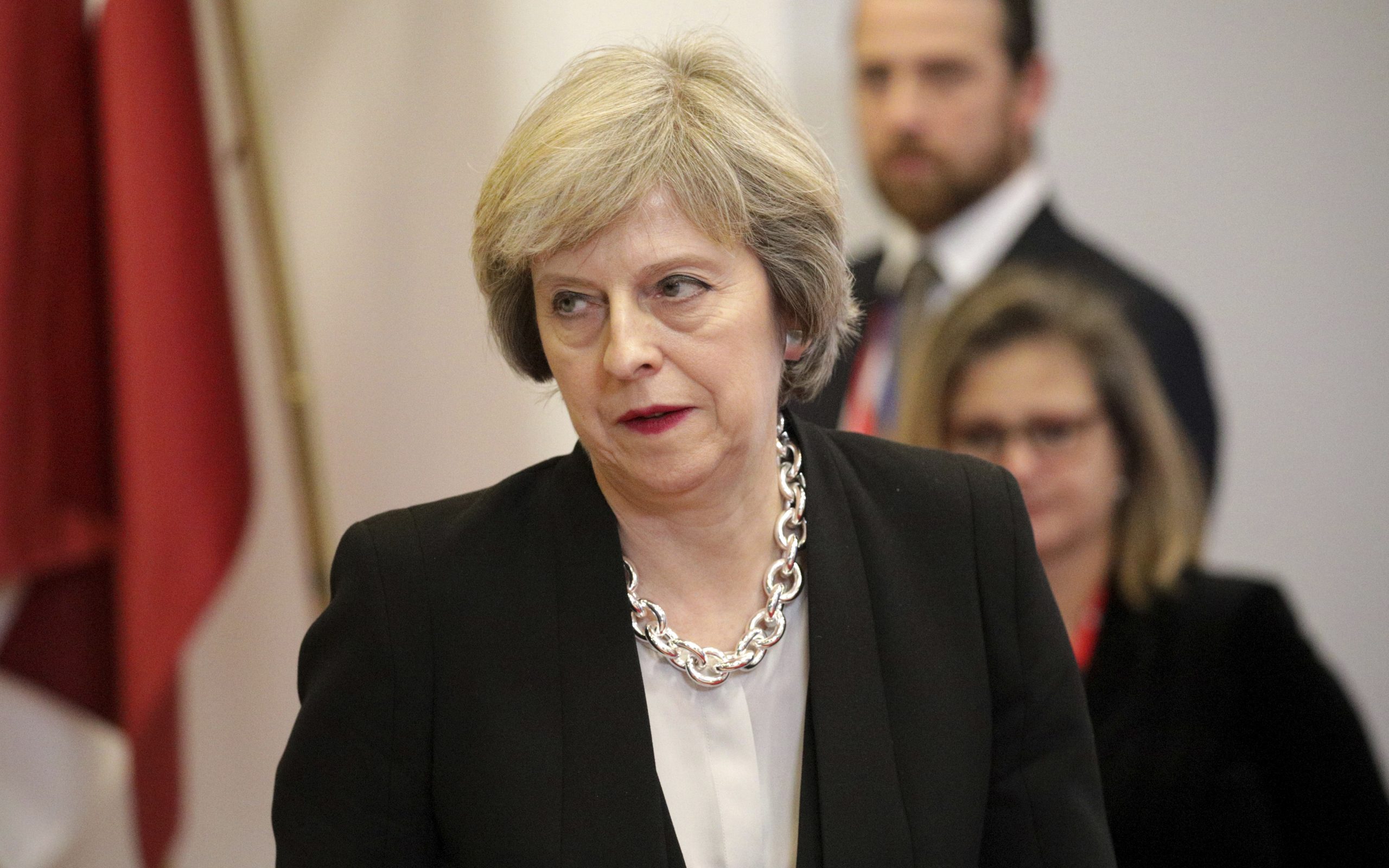 British Prime Minister May: Lewd Trump comments ‘unacceptable’