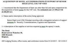 Biden in Belgium: $690K for Hotel, $372K for Vehicles