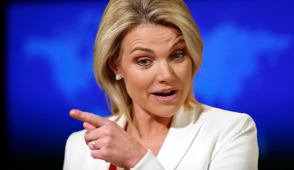 Heather Nauert on the list to replace Nikki Haley