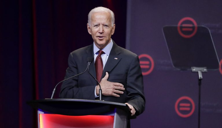 Democratic presidential candidate and former Vice President Joe Biden.