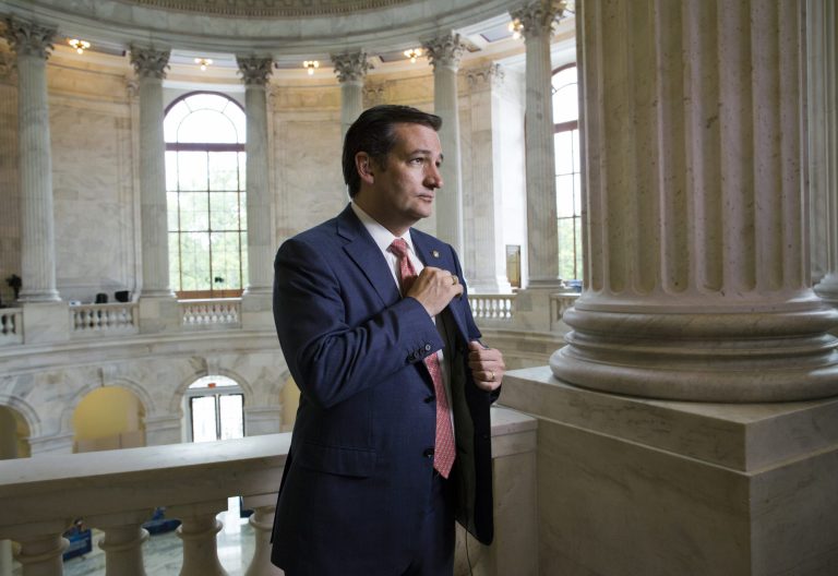 J. Scott Applewhite/AP
Sen. Ted Cruz, R-Texas, tweeted Monday that he will file an amendment to the immigration bill that permits states to require ID before registering to vote.