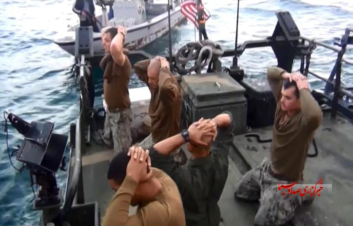 In boat capture, U.S. sailors violated code of conduct as discipline broke down