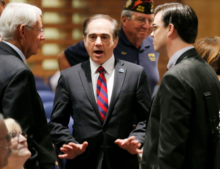 David Shulkin told the House Veterans' Affairs Committee that the language in question would only hurt current protections for federal workers. (AP Photo)