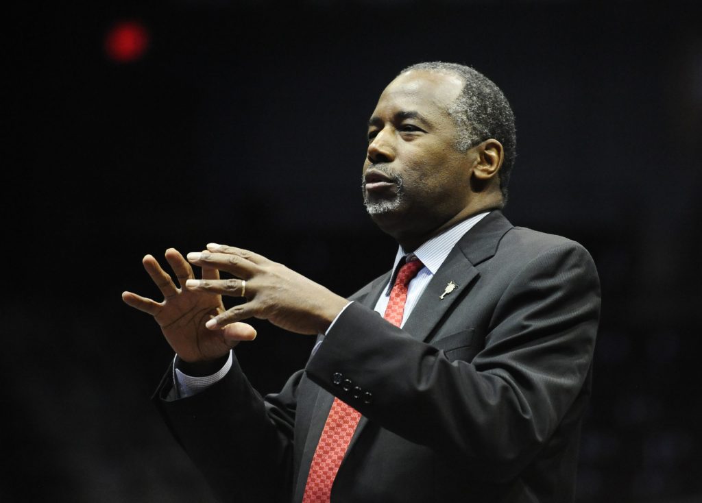 Carson stumbles through speech to pro-Israel crowd