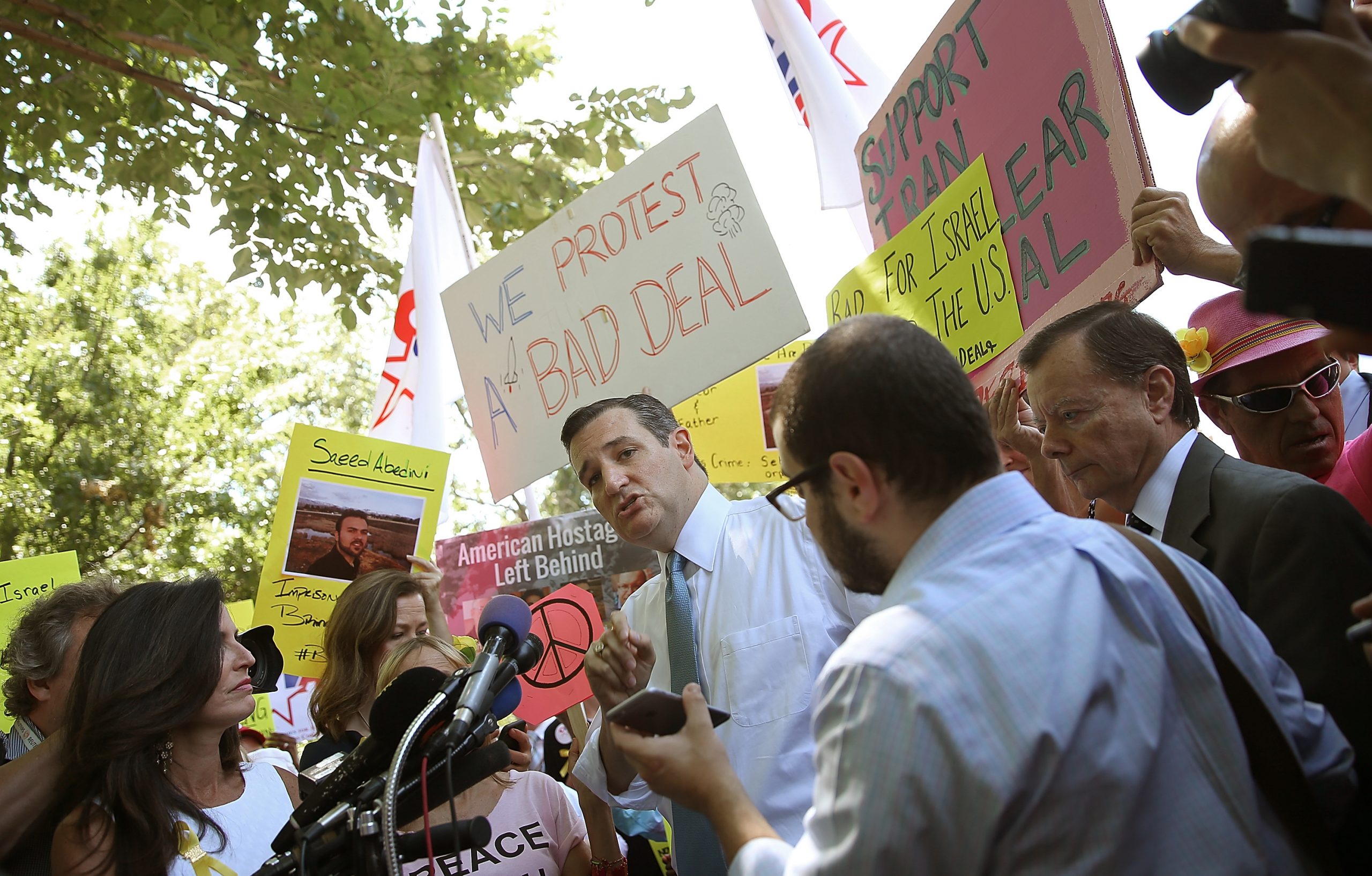 Support for Iran deal slides as lawmakers head home