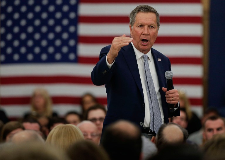 There was no way to immediately verify the Kasich campaign's claim. (AP Photo/Julie Jacobson)