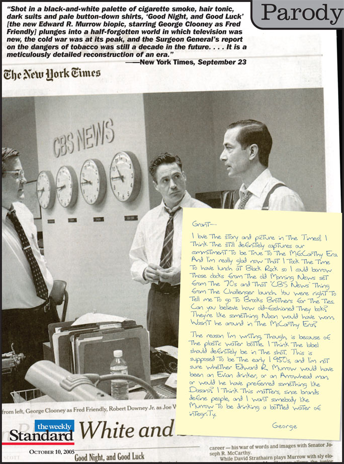 George Clooney’s Edward R. Murrow.