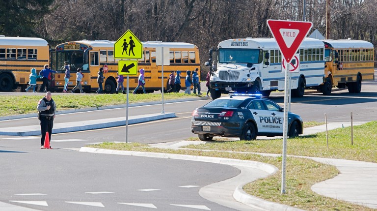 Schools in at least seven states received bomb threats on Tuesday. (Nikki Fox/Daily News-Record via AP)