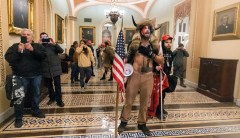 Arizona QAnon supporter who allegedly stormed Capitol in fur, horns, and face paint arrested