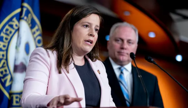 Top House Republican slams Pelosi for suggesting Trump must ‘prove innocence’