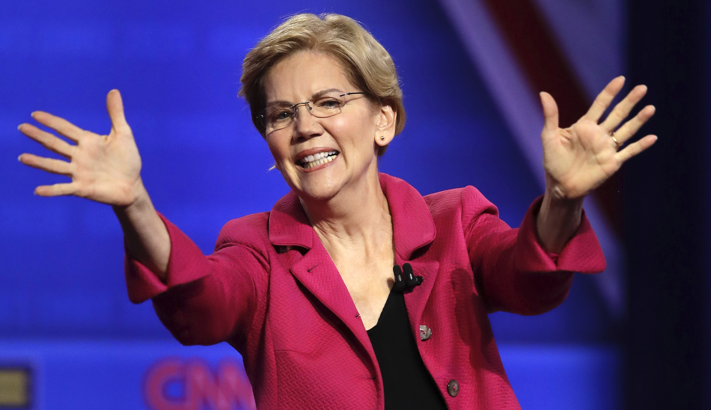 Elizabeth Warren claps as CNN invites 9-year-old transgender boy to ask her a question