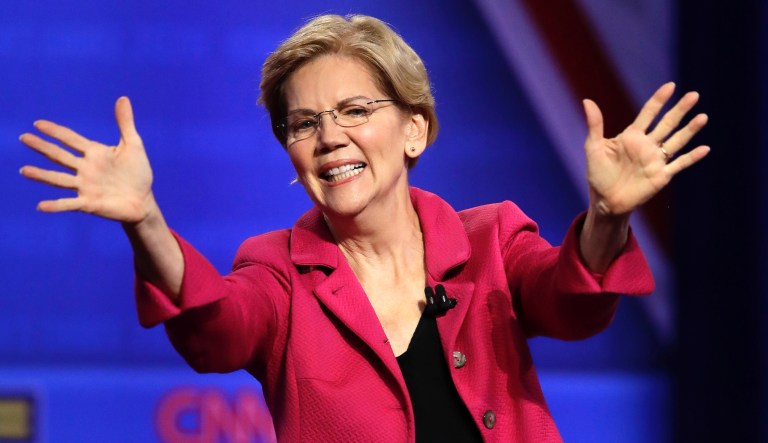Elizabeth Warren claps as CNN invites 9-year-old transgender boy to ask her a question