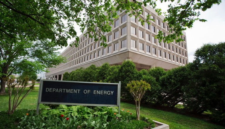 The Department of Energy building 