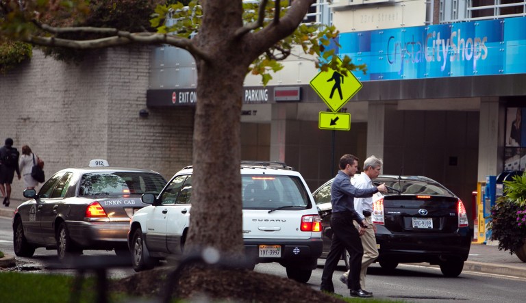 Art of downtown Crystal City for article on a 40 year renovation project. In Arlington, VA on Thursday September 30, 2010.