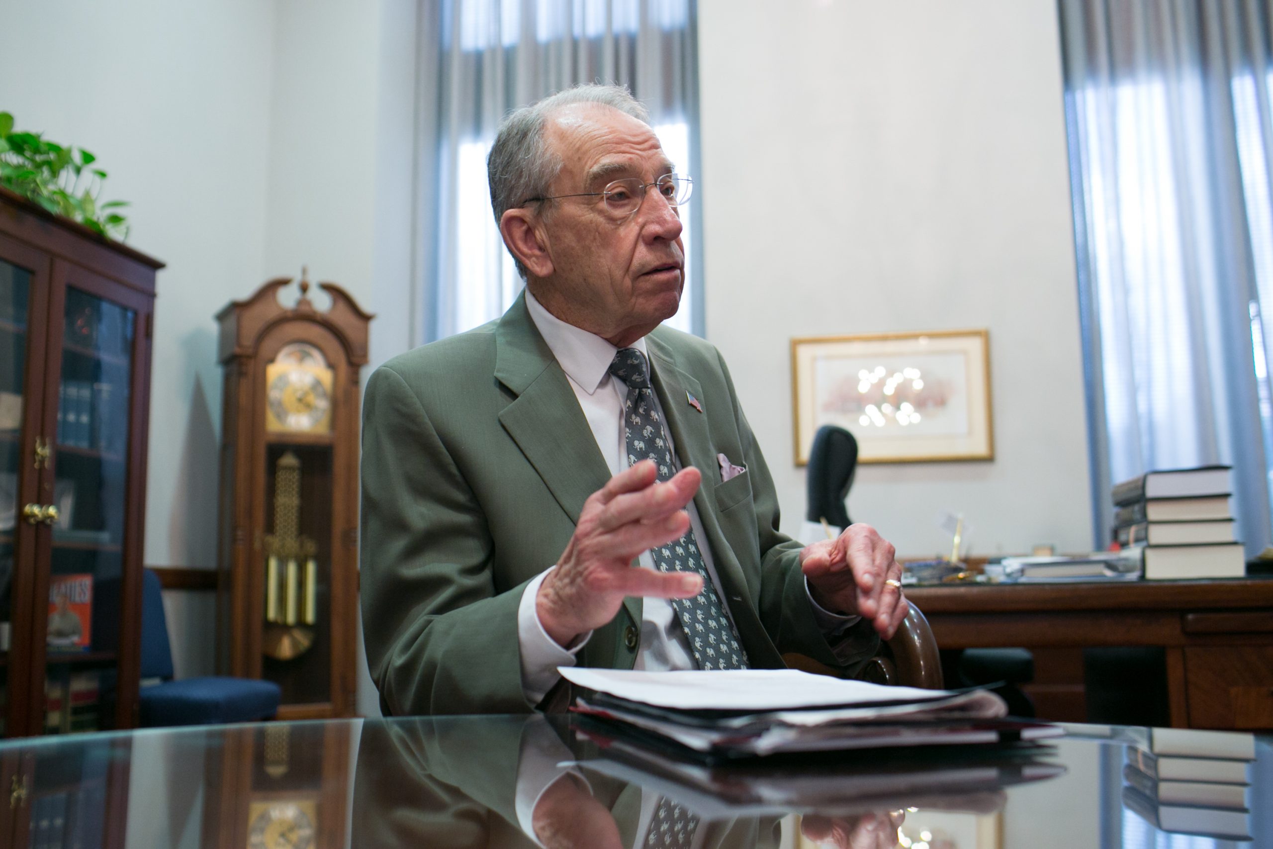 Chuck Grassley hopes Facebook hearing doesn’t get ‘down in the weeds about the election’