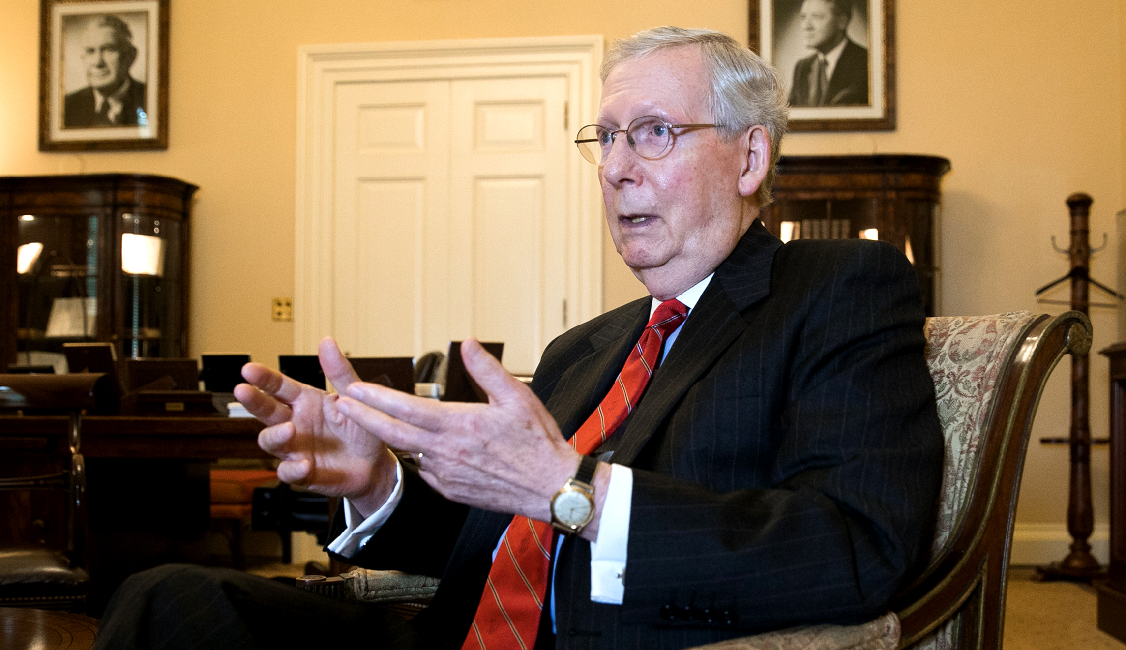 McConnell: Mob tactics like interrupting dinner won’t work