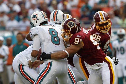 Studs and Duds (defense): Redskins-Dolphins