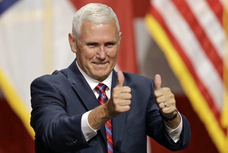 Republican Vice presidential candidate, Indiana Gov. Mike Pence released his personal financial disclosures late Thursday. (AP Photo/Gerry Broome)