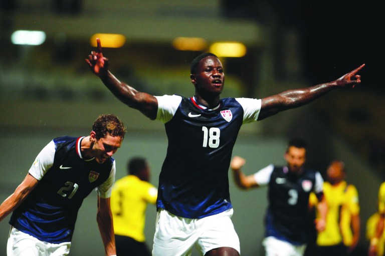 Ricardo Arduengo/AP
Eddie Johnson was America's only offense in a 2-1 win over Antigua and Barbuda.