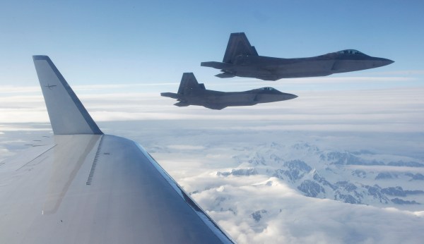 Depleting already insufficient Pacific forces, Biden sends F-22s to Europe