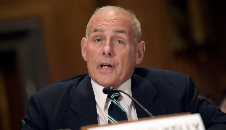 Homeland Security Secretary John Kelly has been named chief of staff. (AP Photo/Susan Walsh)