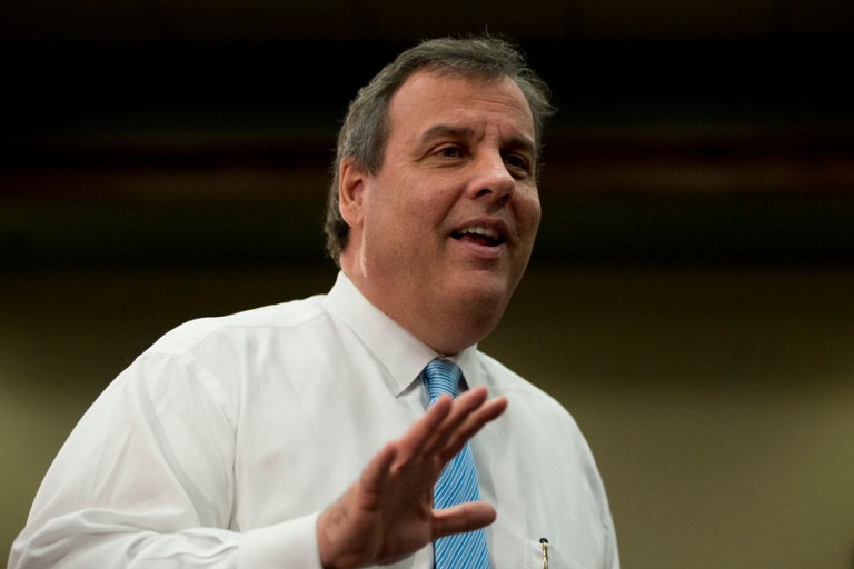 Christie told the Council Bluffs crowd he likes Rubio, 