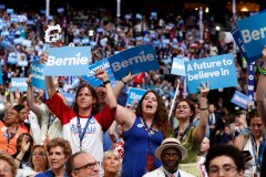 Sanders mob casts shadow on Clinton’s historic night