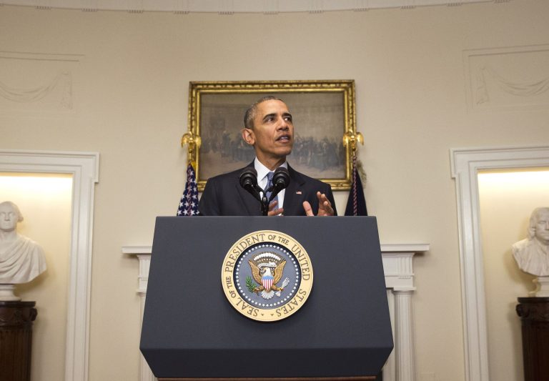 The EPA plan is the centerpiece of President Obama's climate change agenda. (AP Photo/Jacquelyn Martin)