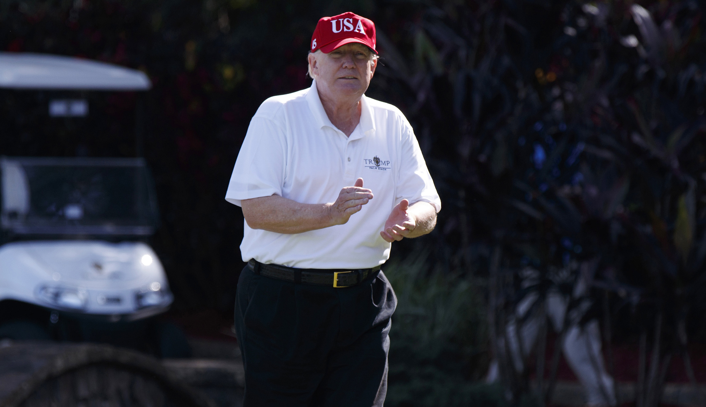 Trump golfs with Rush Limbaugh as Congress dissects Mueller report
