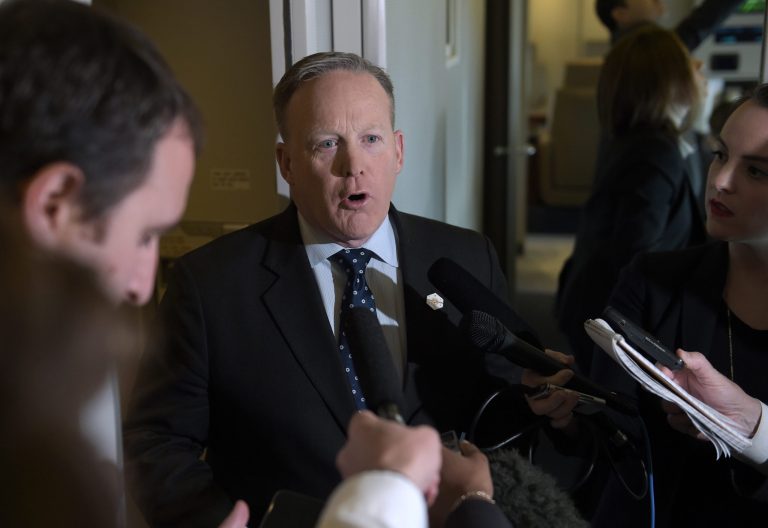 White House press secretary Sean Spicer said Monday that the administration would 
