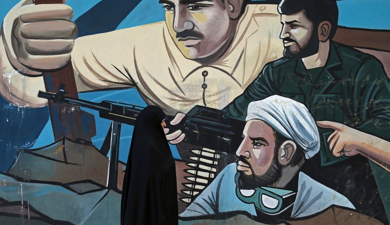 Utilizing our economic, political, and technological might, rather than armed intervention, the United States should rectify past inaction and amplify the voices of Iranians. (AP Photo/Ebrahim Noroozi)