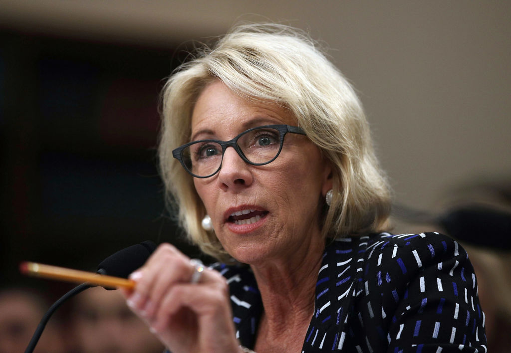 DeVos Rescinds Obama Administration’s College Sexual Misconduct Guidance